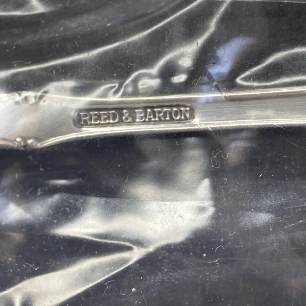 Reed Barton Dresden Rose Silverware 4 Place Settings Of 5 Pcs Silverplated (20)